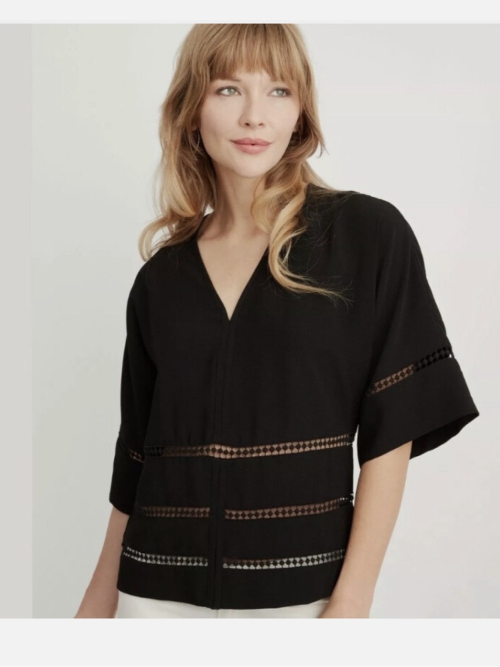 Stella & Dot Hyde V-Neck Top